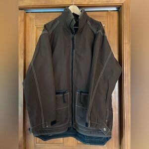 Vintage Burton Biolight Snowboard Jacket- Brown- Size Medium